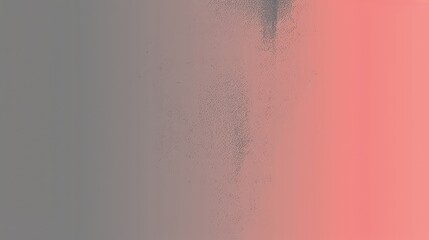 Wall Mural - A polished gradient background moving from slate gray to vibrant coral, with a fine grainy texture creating a stylish fusion.