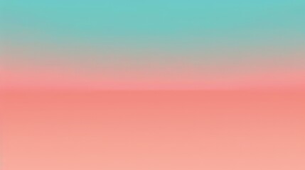 Wall Mural - a serene gradient background transitioning from twilight blue to coral pink, creating a gentle and s