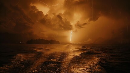 amidst the darkness catatumbo river becomes a beacon of light thanks to the unyielding strikes of li