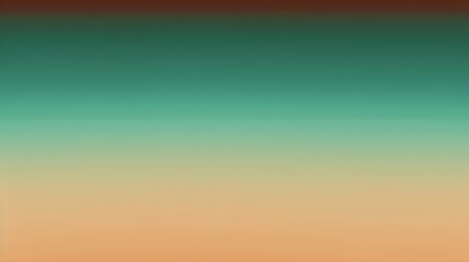 Wall Mural - a smooth gradient background blending from chestnut brown to turquoise, providing a polished and mod