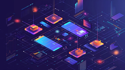 Poster - generative ai overview for project managers fund invetment and data analysis.