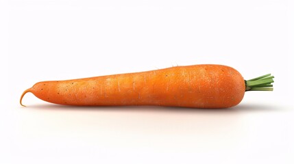 Wall Mural - Carrot isolated on white background