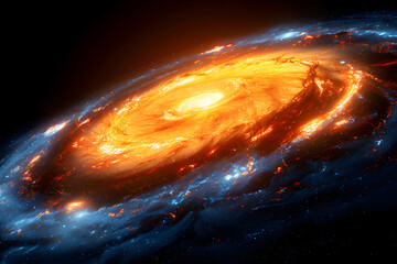 Wall Mural - big bang colorful space galaxy fog cloud nebula. universe science astronomy and stary night cosmos m