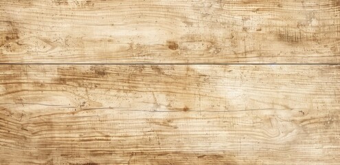 Wall Mural - Wood background, light brown wood grain texture