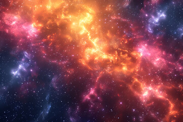 Wall Mural - big bang colorful space galaxy fog cloud nebula. universe science astronomy and stary night cosmos m