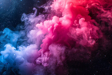 Wall Mural - big bang colorful space galaxy fog cloud nebula. universe science astronomy and stary night cosmos m