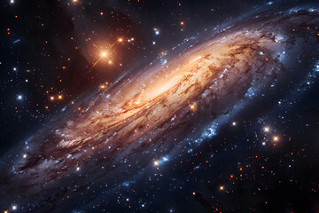 Wall Mural - big bang colorful space galaxy fog cloud nebula. universe science astronomy and stary night cosmos m
