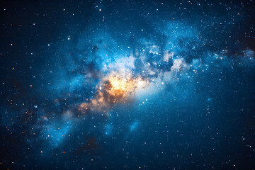 Wall Mural - big bang colorful space galaxy fog cloud nebula. universe science astronomy and stary night cosmos m