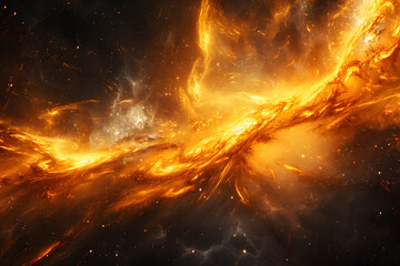 Wall Mural - big bang colorful space galaxy fog cloud nebula. universe science astronomy and stary night cosmos m