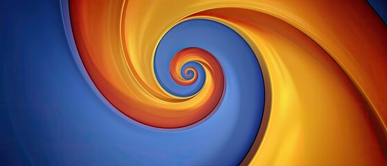 Wall Mural - abstract colorful swirl pattern with warm hues, creating a dynamic and vibrant visual effect. perfec
