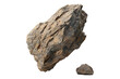 © posterpalette - Falling rock isolated on white background