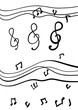 © aktty - 音楽音符イメージ素材セット