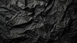 © Антон Сальников - Backdrop of crumpled black paper, design space