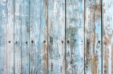 Wall Mural - Light blue wood texture, high resolution and detailed