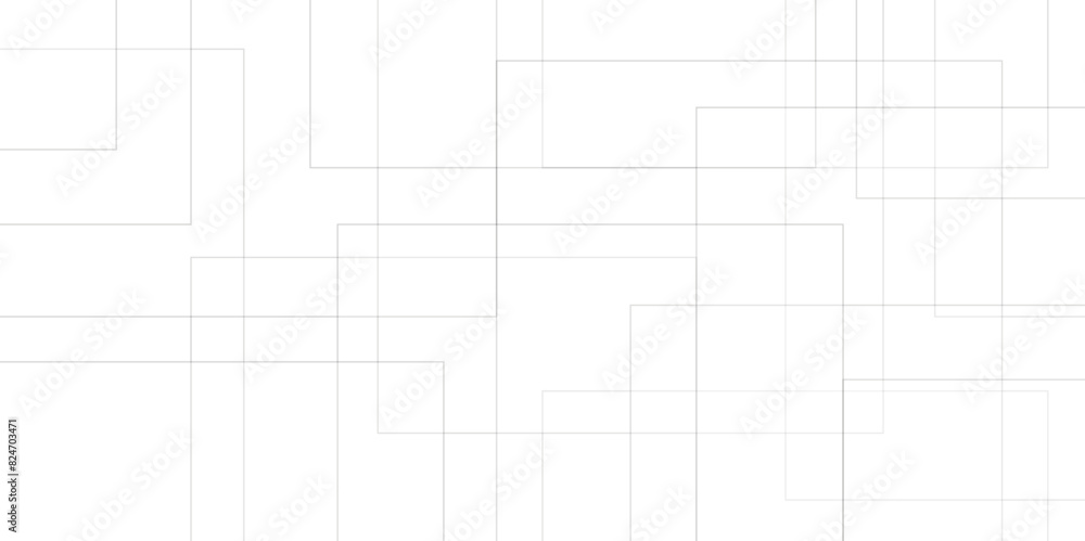 White Layer Triangles Abstract background with lines, White color technology concept ...