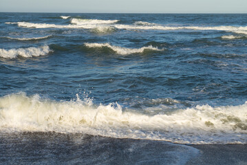 Wall Mural - waves on the beach