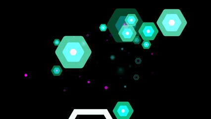 Wall Mural - Hexagon Element