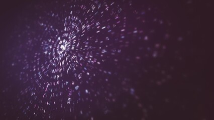 Wall Mural - digital data technology background/ animation of an abstract digital data technology background with