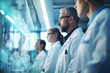 © Tetiana - Doctor scientist working in modern hi-tech laboratory with innovation research, Generative AI illustration