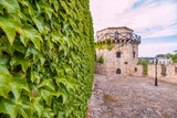 Fototapeta Boho - Belgrade's medieval fortress towers, nestled in the heart of the city's park, offers tourists a captivating view of the Balkans and a glimpse into Serbia's rich history.