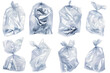 © MSS Studio - trash bags isolated on transparent background