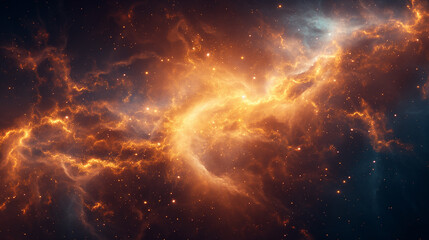 Wall Mural - explosion in space