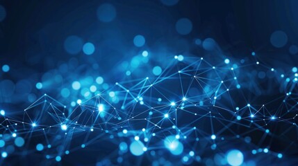 Connection fiber of internet, AI generated