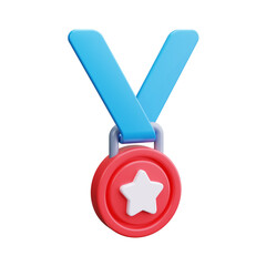 Poster - medal 3d render icon