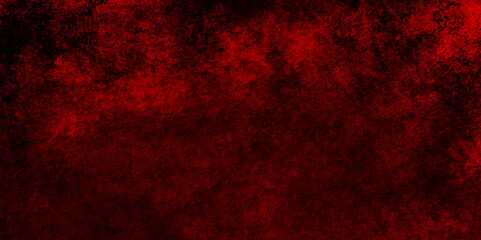 Dark Red horror scary background. Dark grunge red texture concrete. Dark red grungy background or texture.