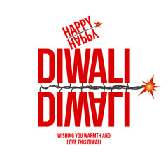 Wall Mural - Happy diwali