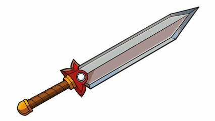 Wall Mural - a long metal object with a sharp blade at one end and a strong handle obviously used for ting.. cart
