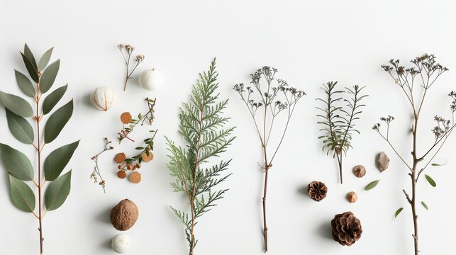 A captivating set of still life photography arrangements, featuring everyday objects and natural elements beautifully 