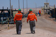 © Arturo - Trabajadores de estructuras en mineria Chile