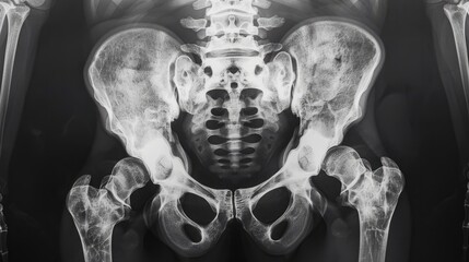 Detailed Anatomy of Pelvic Girdle: Radiographs and Scans for Disease Detection and Treatment - Ideal for Medical and Radiology Websites