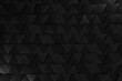 © Bruno Tornielli/Stocksy - Black Abstract 3d Minimal Triangles Pattern Background.
