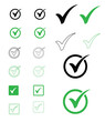 © owngraphic1 - Green check mark icon. A drawing of a checkmark icon tick markA drawing of a checkmark icon tick mark