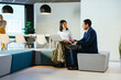 © BONNINSTUDIO/Stocksy - Partners working in modern office