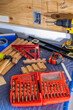 © Raymond Forbes LLC/Stocksy - Home improvement project kitchen drill bits