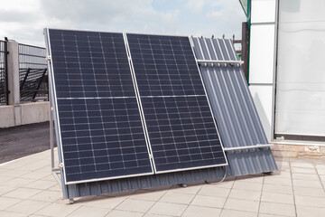 Mobile photovoltaic solar panel. For sale