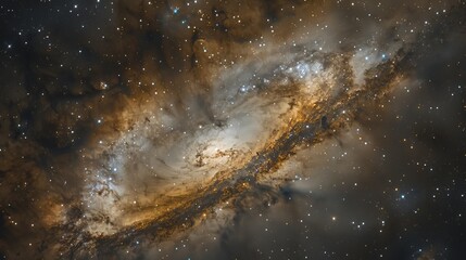 Wall Mural - Spiral Galaxy In Space For Astronomy And Science Themed Designs