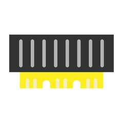 Ram Flat Icon Design