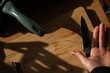 © Oleksandr Stalovierov/Stocksy - Cut finger in morning lights.