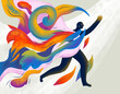 © Marusya Wrobel/Stocksy - Colorful Abstract Concept Illustration of freedom and creativity