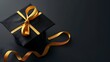 © PorchzStudio - Golden Ribbon Capped A Symbol of Academic Accomplishment and University Graduation