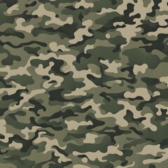 
Camouflage background, military texture, forest camouflage pattern, hunting design