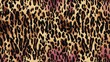 © Oksana - Leopard skin texture, animal background, modern print