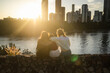 © Pedro Merino/Stocksy - Sunset in Brisbane