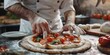 © Valentine - chef makes pizza Generative AI