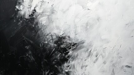 Wall Mural - abstract painting background texture with dark white