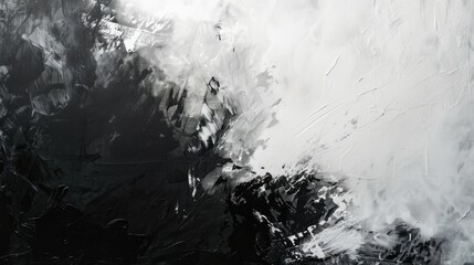 Wall Mural - abstract painting background texture with dark white